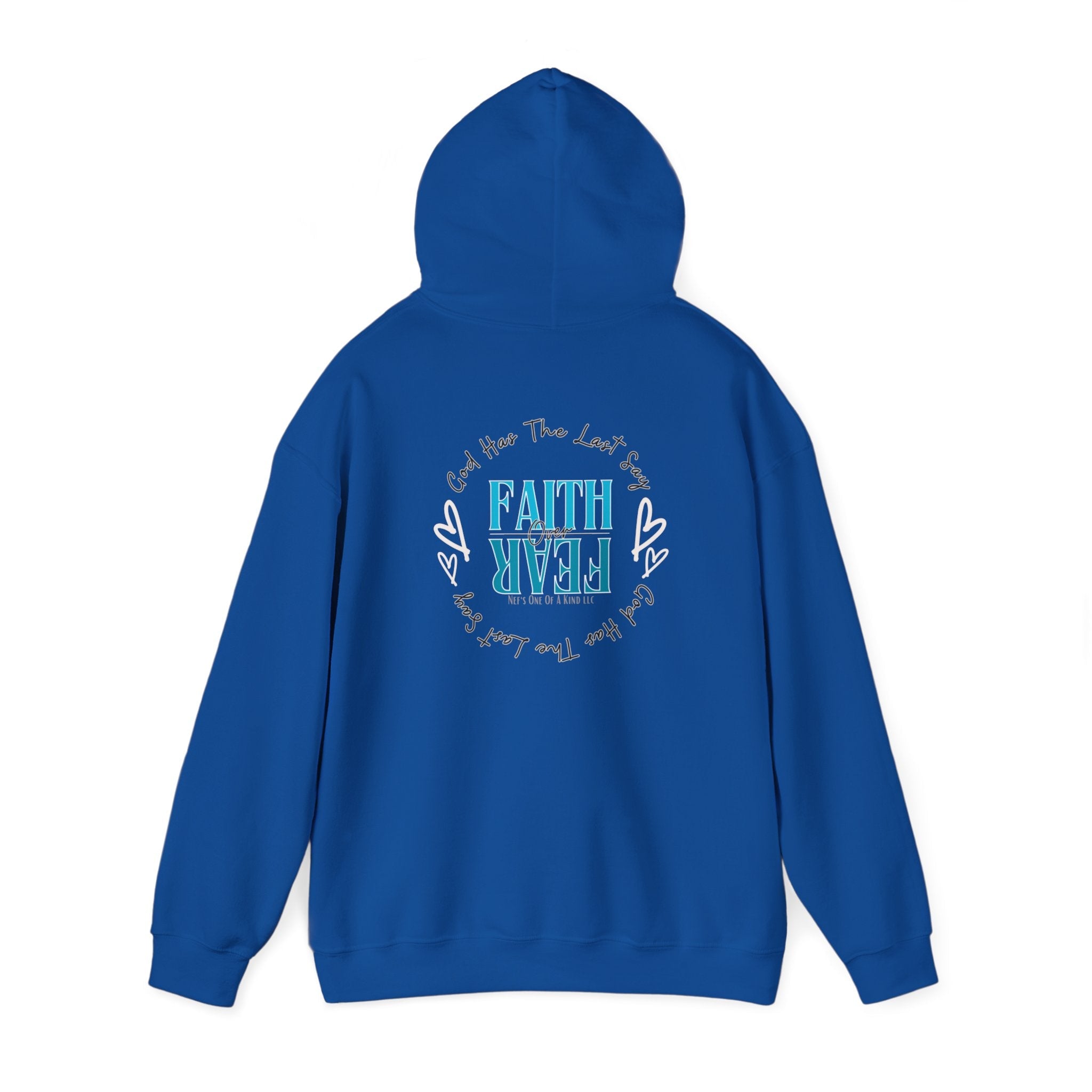 Faith over Fear Unisex Heavy Hoodie